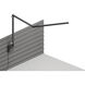 Z-Bar Mini LED 2 inch Metallic Black Slatwall Mount Desk Lamp Wall Light
